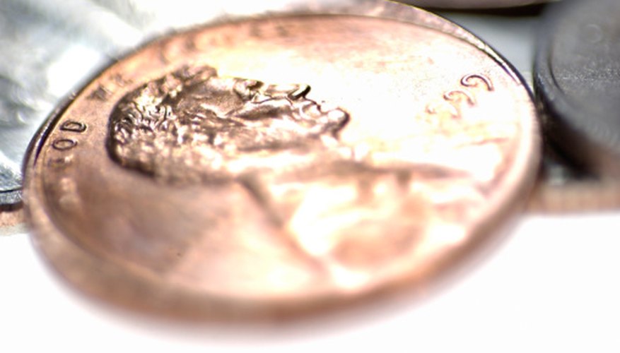 Wash a penny just as Jesus washes away sins.