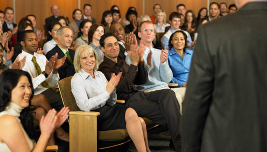 Easy and informal speeches give useful information.