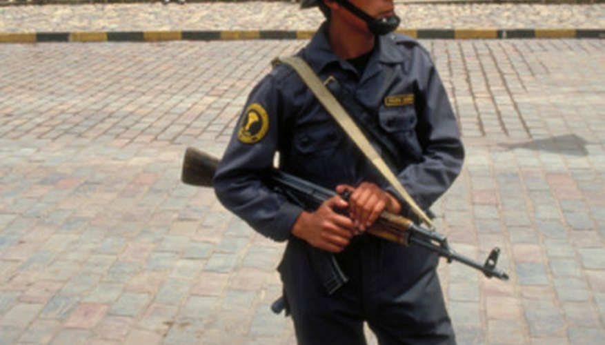 Police officers are essential to crowd control.