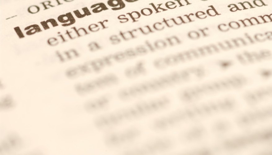 Words within the English language contain short and long vowels.