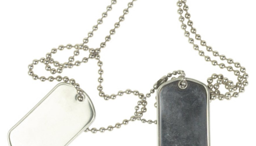 How to Get Real Army Dog Tags | Synonym