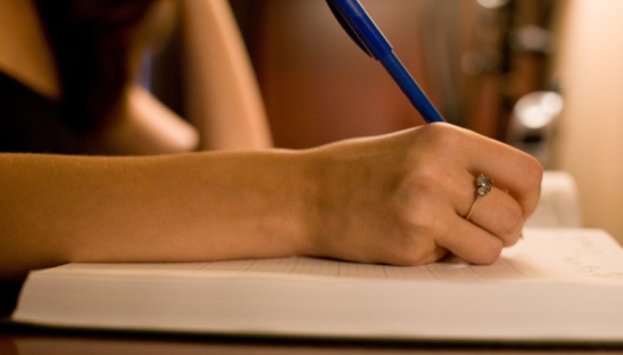 Middle school trains students in writing techniques.