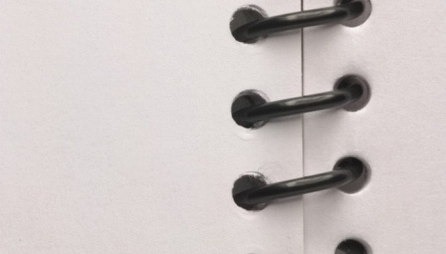 Bind your prayer book into one or more three-ring or spiral bound volumes.