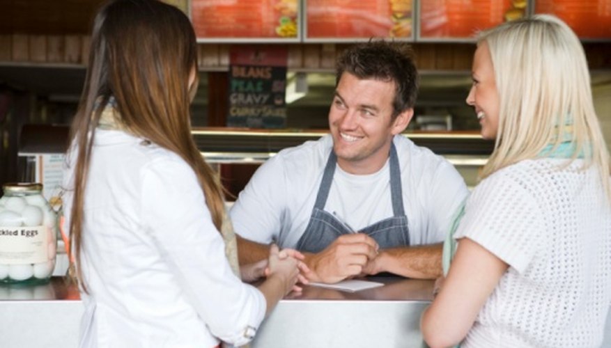Learning English verbs will help you order in cafes and restaurants.