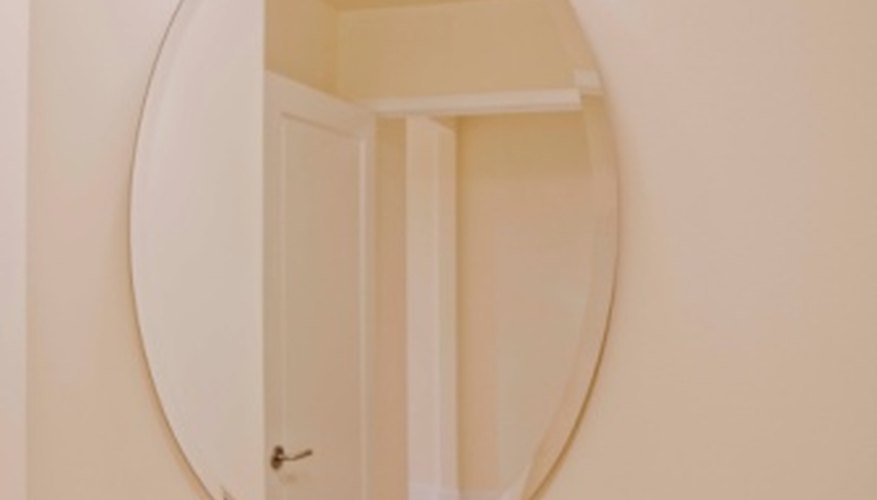 A custom mirror can be created to match any decor expensively.