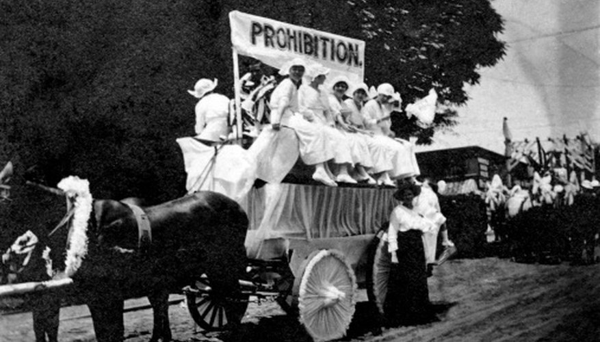 In 1919, Congress passed the Volstead Act, which provided enforcement of Prohibition.
