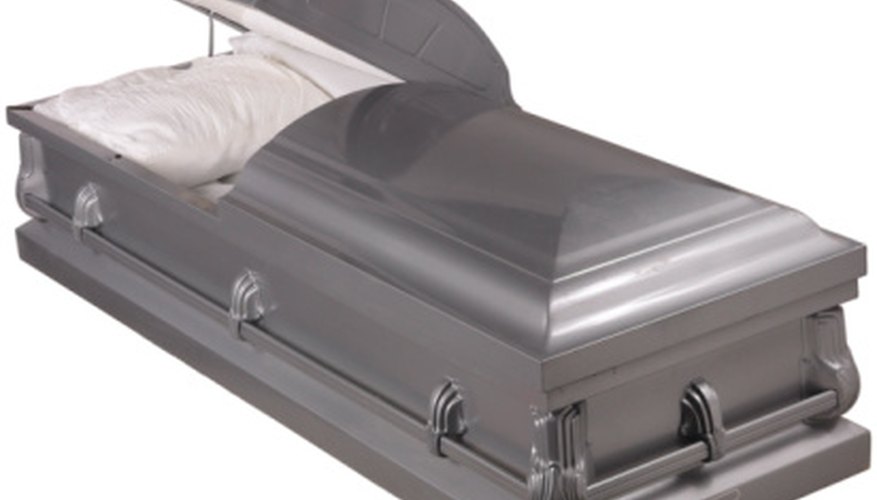 Airtight caskets may actually hasten decomposition.