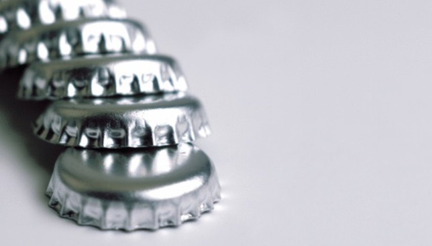 There are ways to raise money with both plastic and metal bottle caps.