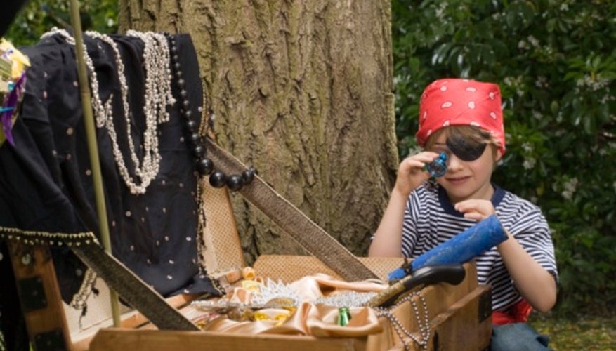 Treasure hunts motivate children to work together, learn new things and follow directions.