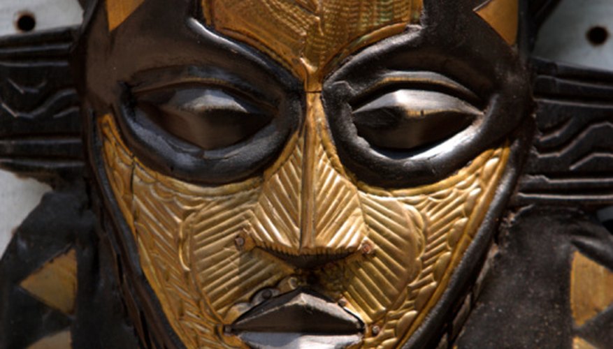 All elements of African mask design represent something of importance to a community.