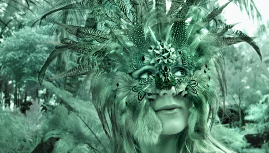 Inspire your children to get creative with mask-making.