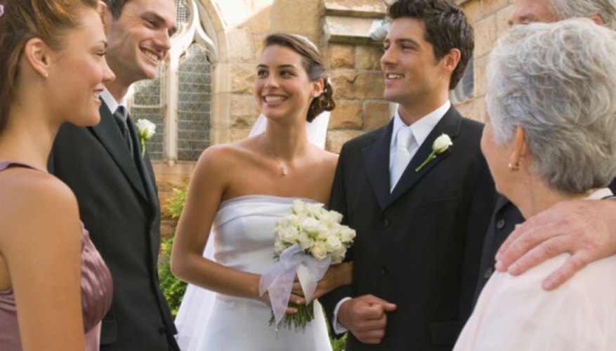 Greeting the guests by way of a receiving line characterizes a reception.