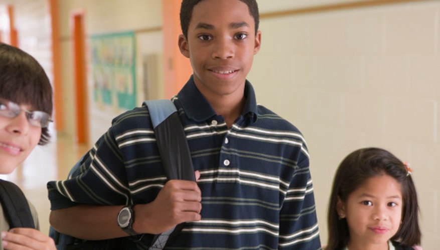 Middle school children are ready to work as part of a team to achieve big goals.