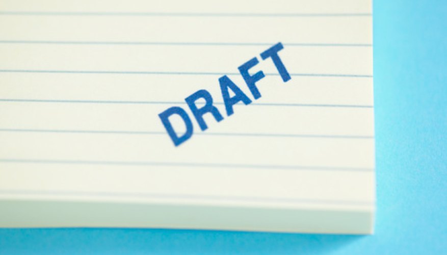 Index cards help grade school students organize their ideas before writing outlines.