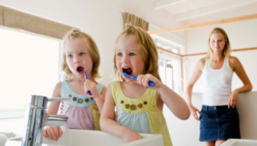 Teach children the importance of brushing their teeth with a variety of free activities.