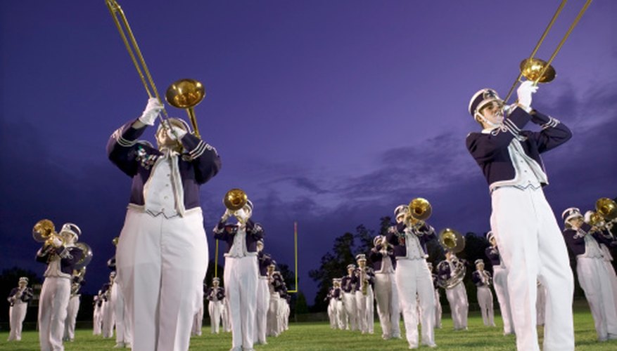 Invite the band to play during the senior night football ceremony.