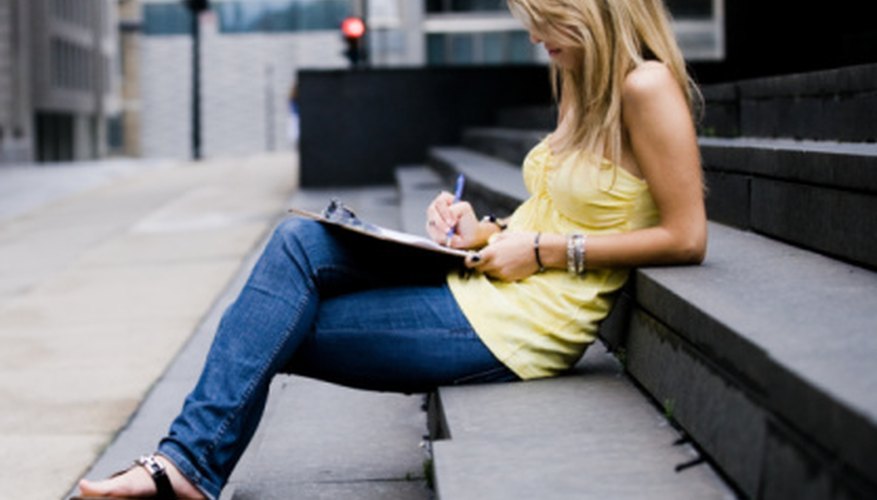 Be sure to always sign in your own handwriting, rather than type.