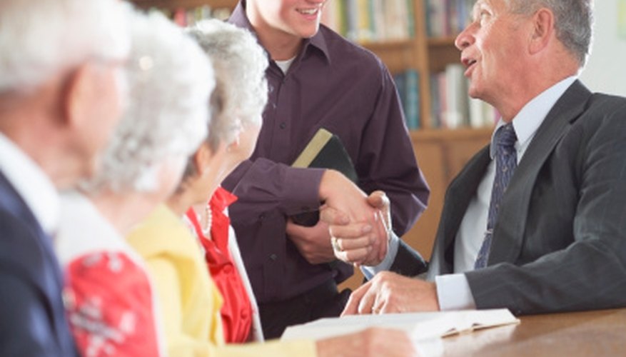 Christian men bond together over similar problems and concerns