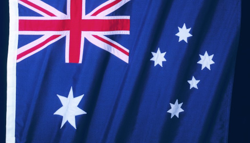 Southern Cross Constellation Australian Flag