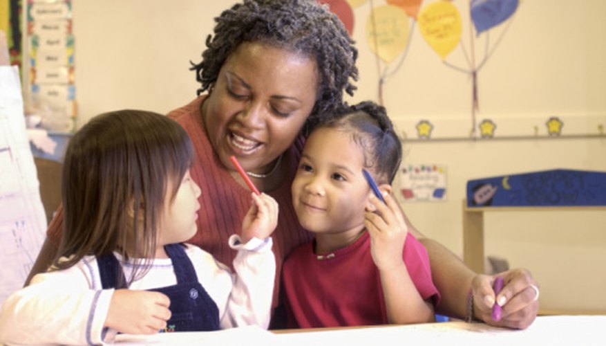 Preschoolers connect to mature ideas through hands-on learning.