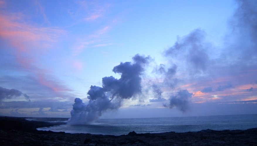 How to Make Smoke Come Out of a Volcano | Sciencing