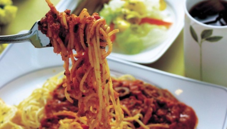 Serve different types of international food.