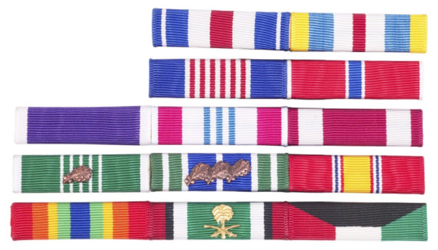 How to Correctly Wear Military Ribbons in Order Synonym