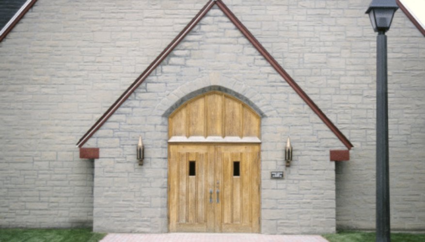 What do visitors see when they enter your church?