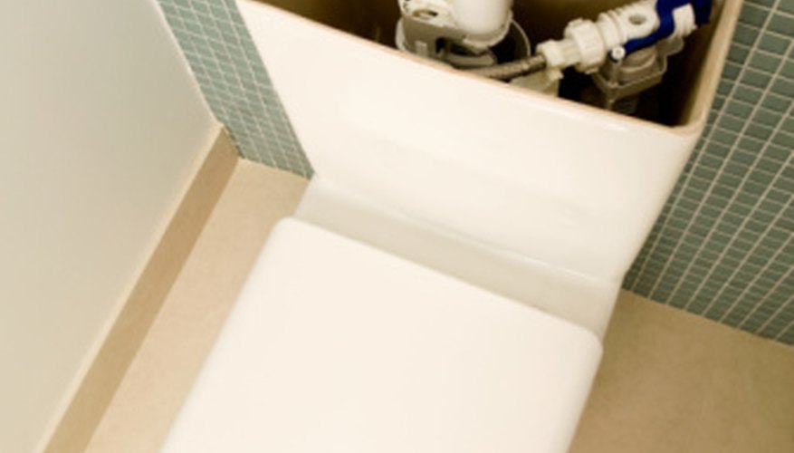 A toilet cistern holds a number of different parts that can have problems.