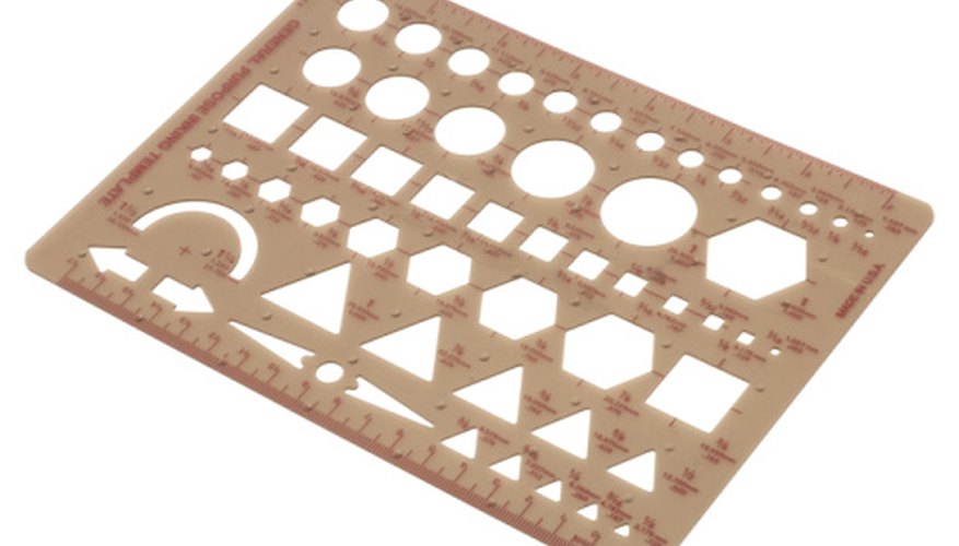 Attribute shapes give students concrete examples of circles, squares, rectangles and triangles.