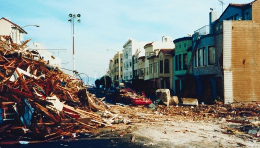 Earthquakes often arrive without warning, so contingency plans are extremely important.
