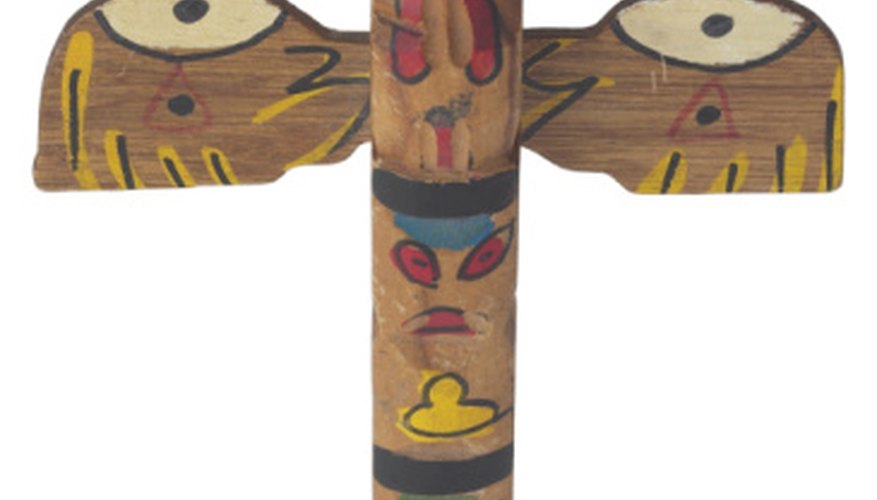 Once you have made your totem pole, have a dance around it.