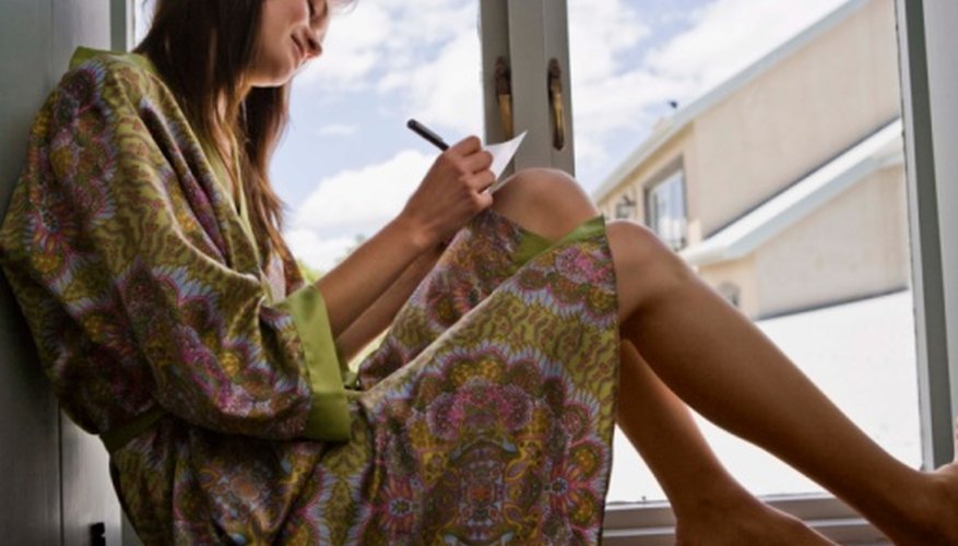 Letter writing is an age-old skill.