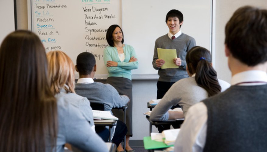 Students teaching their peers creates valuable leadership opportunities