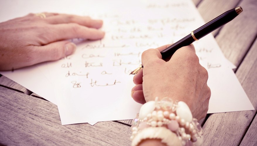 How to Write a Letter to a Committee