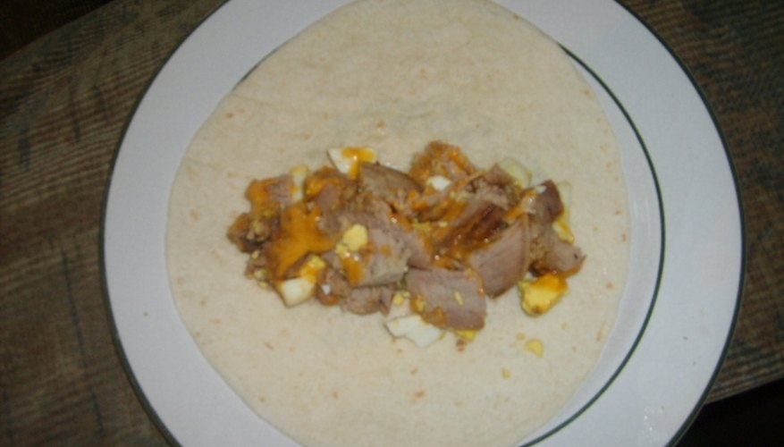Preparing to Fold Tortilla