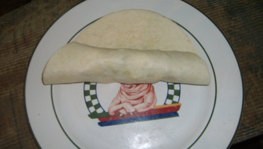 Fold Tortilla Up and Under