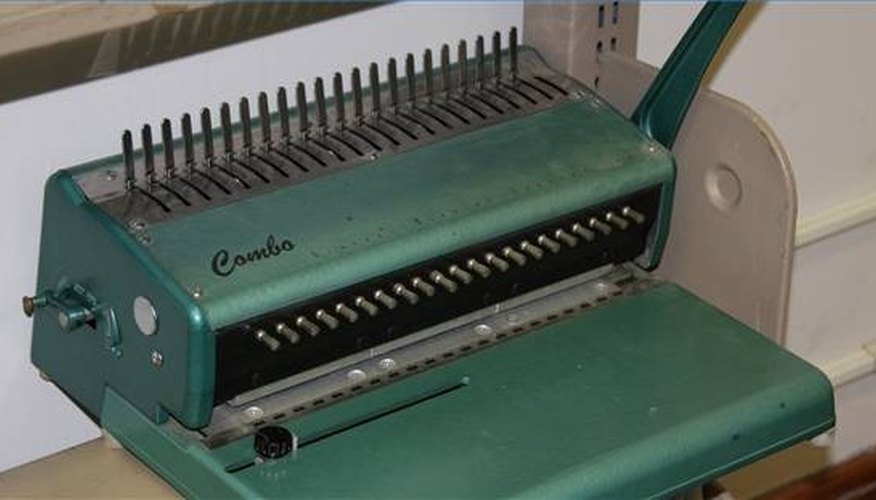 A Binding Machine