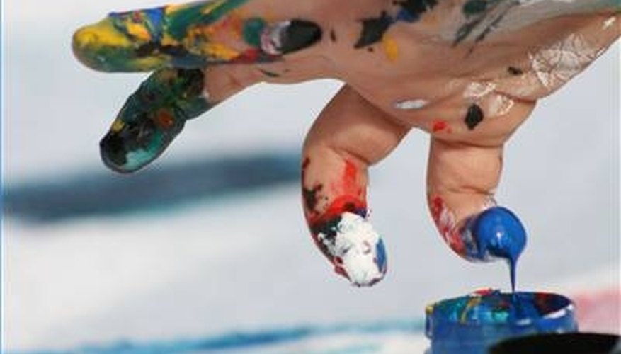 Teaching art to children