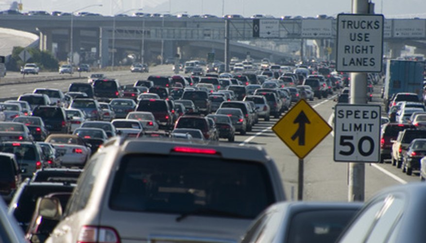 Many students could use their personal experiences in traffic jams to write an essay.