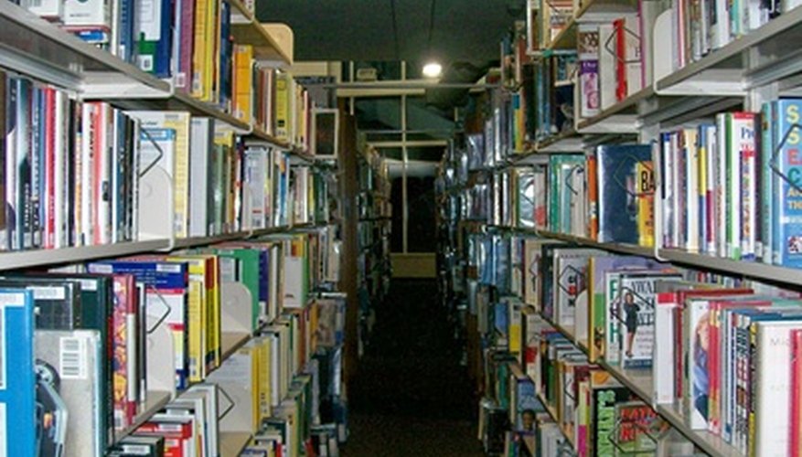 Library books are shelved according to ALA rules.