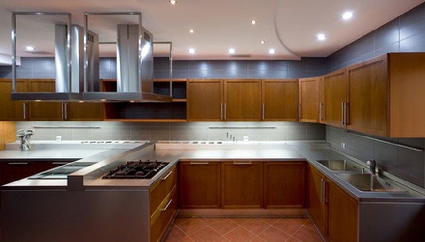 A well-organized space makes home economics classes efficient.
