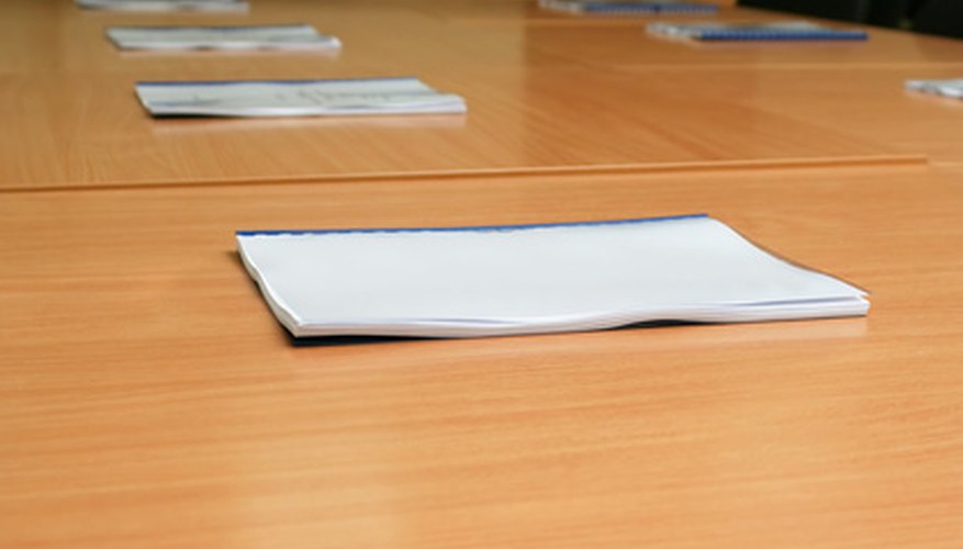Specialty presentations, with handouts, are an integral part of an MBA program.