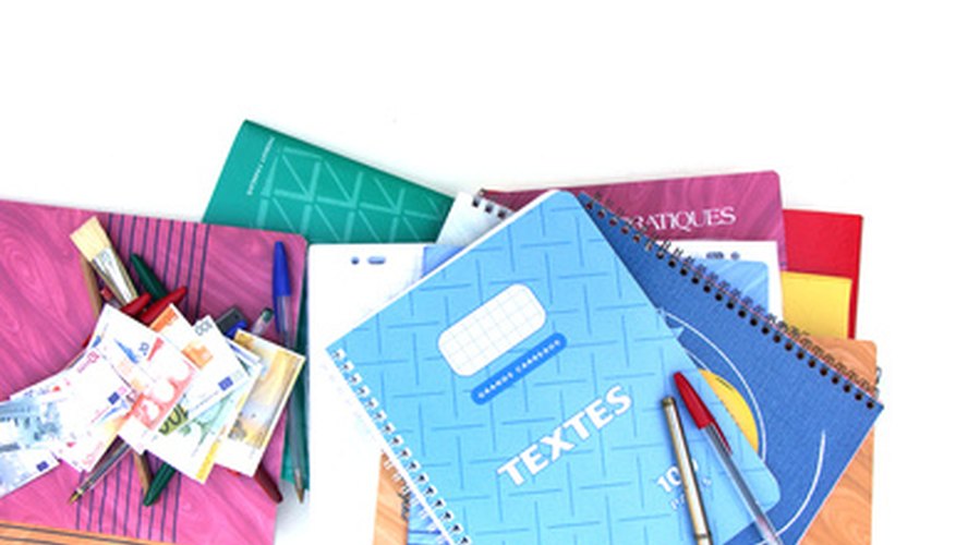 Instruct students to operate an in-house store selling school supplies.