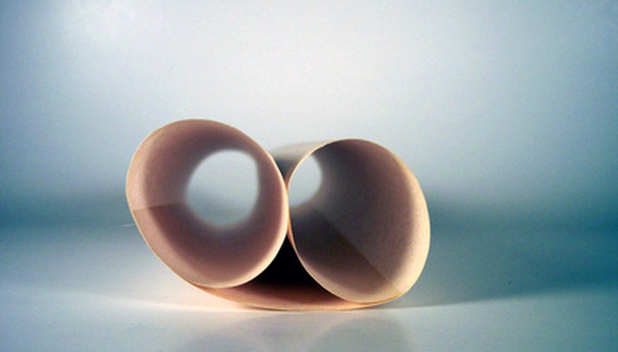 Paper can be used to hold a brick.
