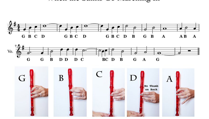 simple recorder lessons
