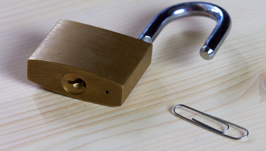 How to Open a Lock Without a Key | Synonym