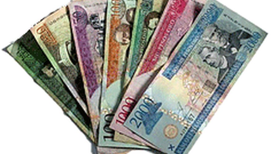Pesos dominicanos.