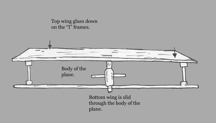 Diferentes modelos de aviones.