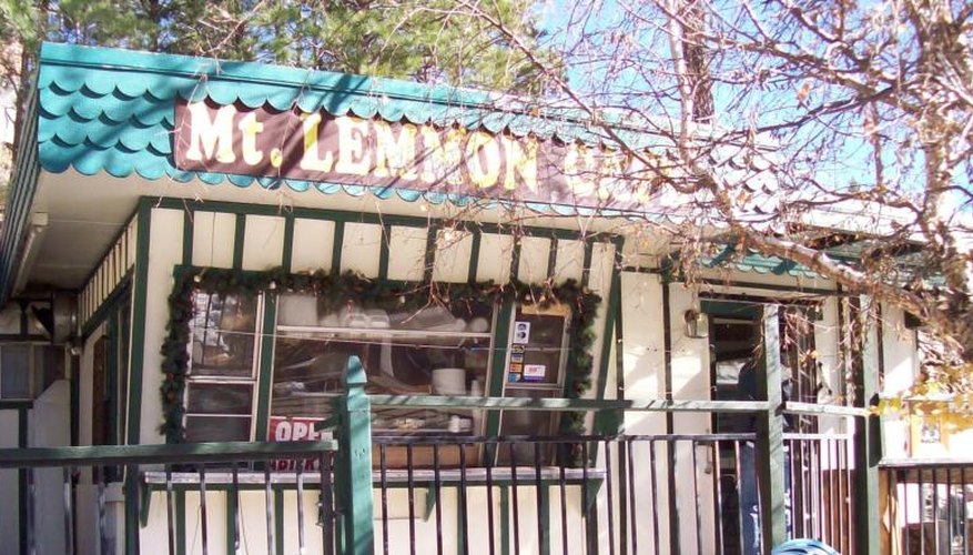 El monte Lemmon es un gran destino turístico para quienes viajan a Arizona.